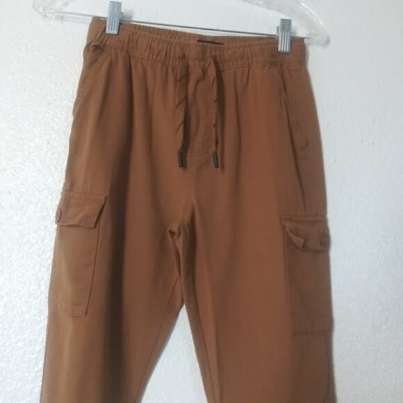 Rayan Club boy's size M (10-12) khaki cargo jogger pants - Picture 2 of 13